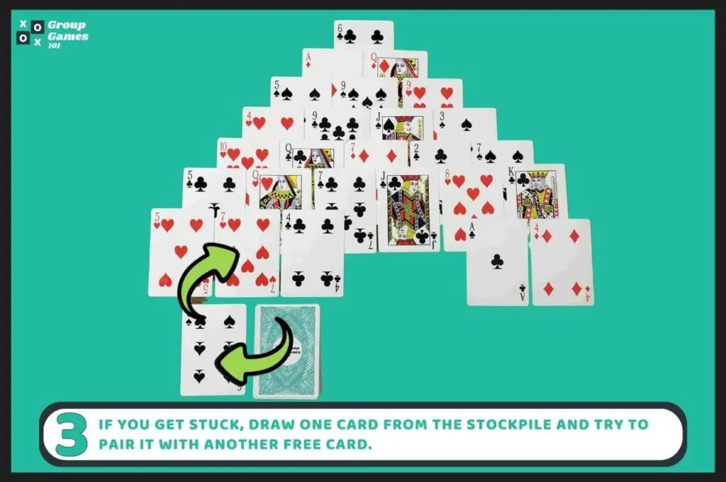 Pyramid Solitaire rules 3 image