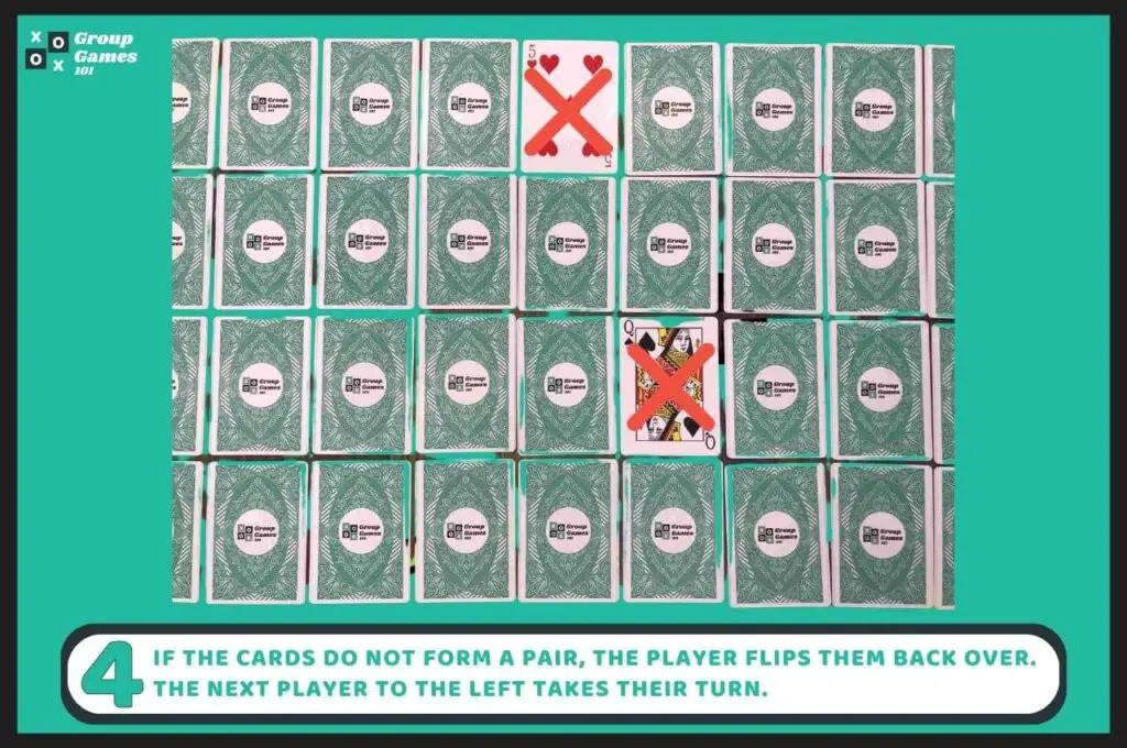 Concentration card game rules 4 image