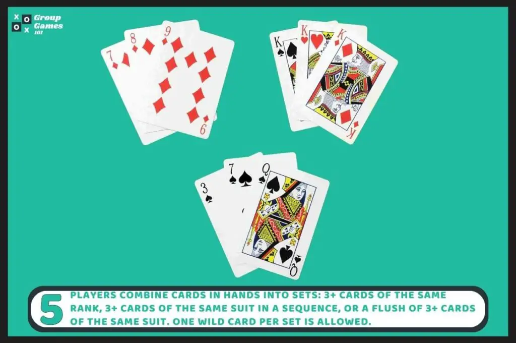 Three-Thirteen card game rules 5 image