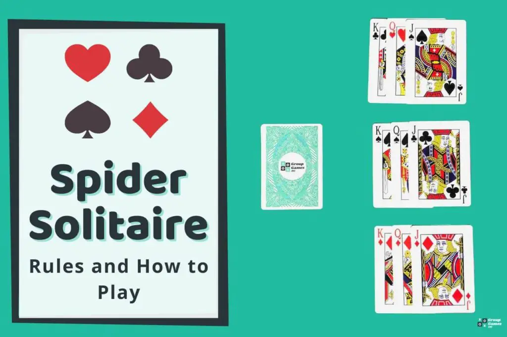 Spider solitaire rules image