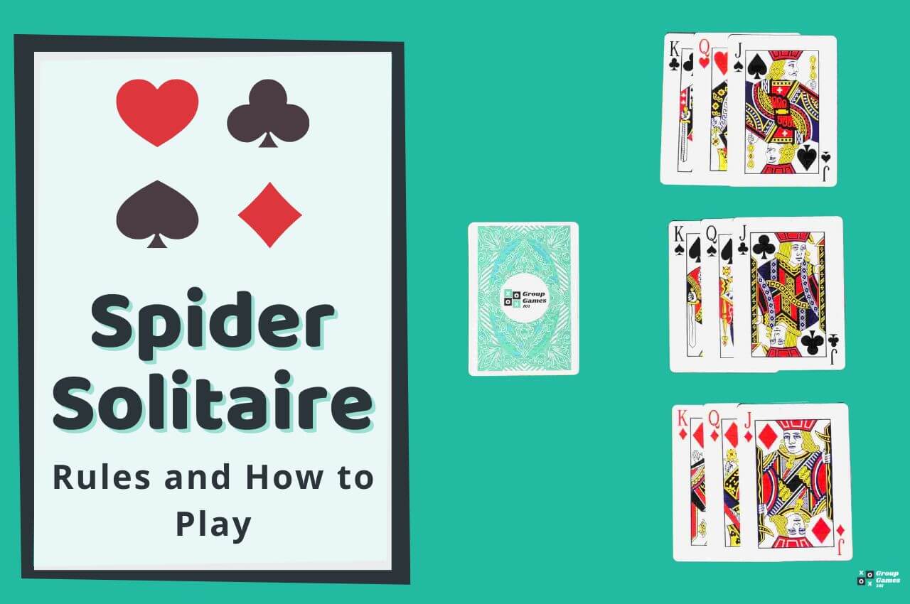 Spider solitaire rules image
