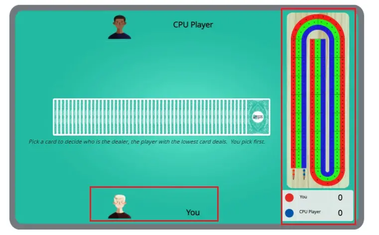 cribbage player markers image