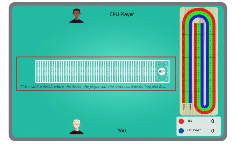 choosing dealer in cribbage