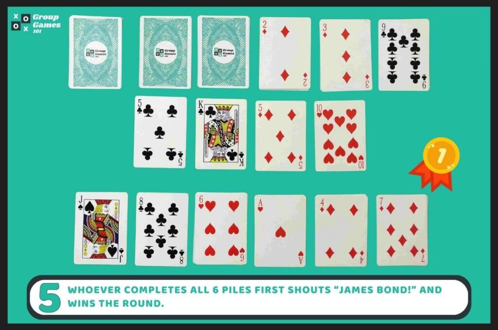 James Bond card game rules 5 image